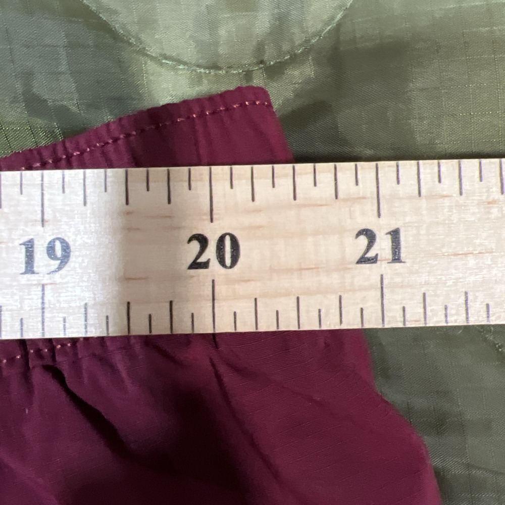 Carhartt Women's Force Ripstop Work Shorts 2XL Burgundy BS5266‑W Relaxed Fit NWT - Picture 13 of 16